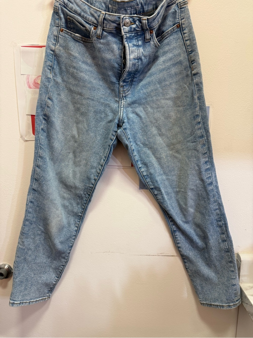 Old Navy Light Blue Straight Leg Jeans
